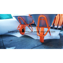 Rusia Modelo Heavy Duty Galvanized Wheel Barrow (Wb6418)